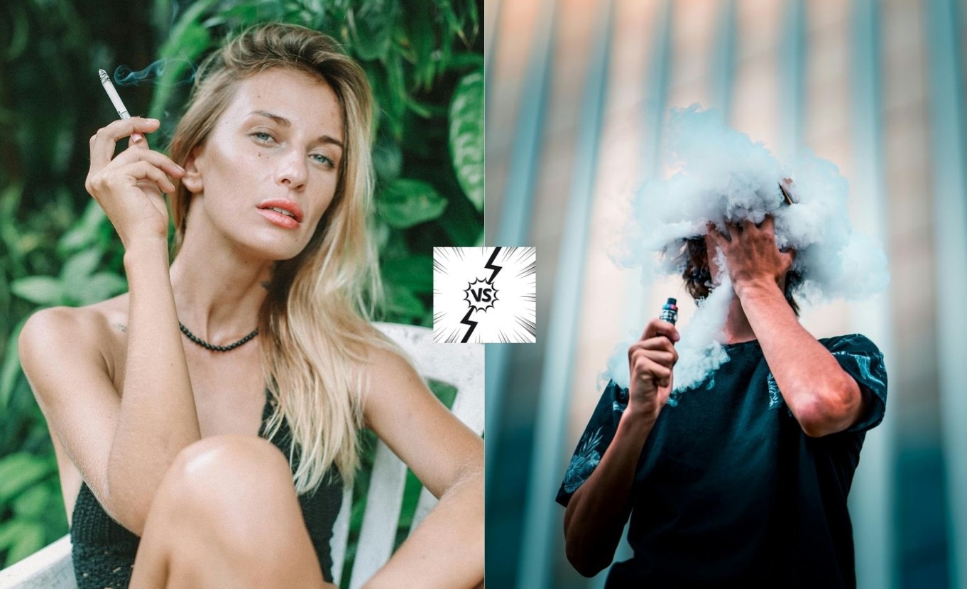 How smoking (for real) helps addicts to kick the vaping habit